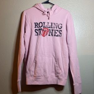 The Rolling Stones Pink Hoodie
